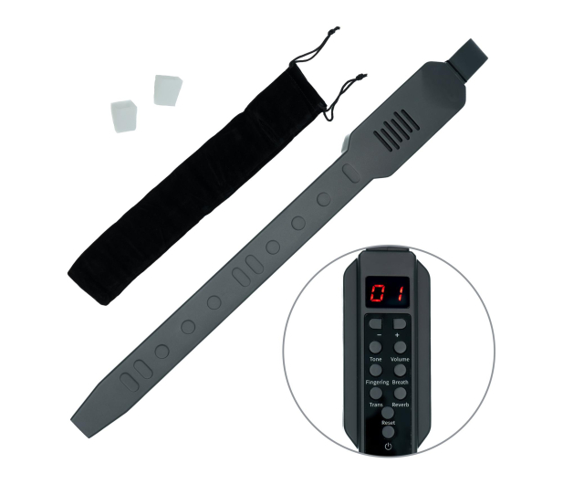 MusicMate Elektroniczny instrument dęty 10w1 MM-D10 AeroTone - 1588123 - zdjęcie 12